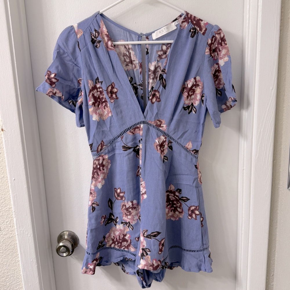 ASTR The Label Floral Romper | Size S